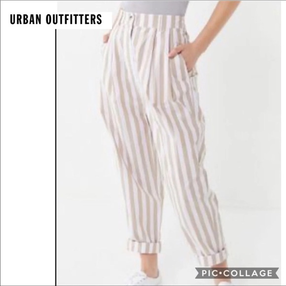 urban outfitters white trousers